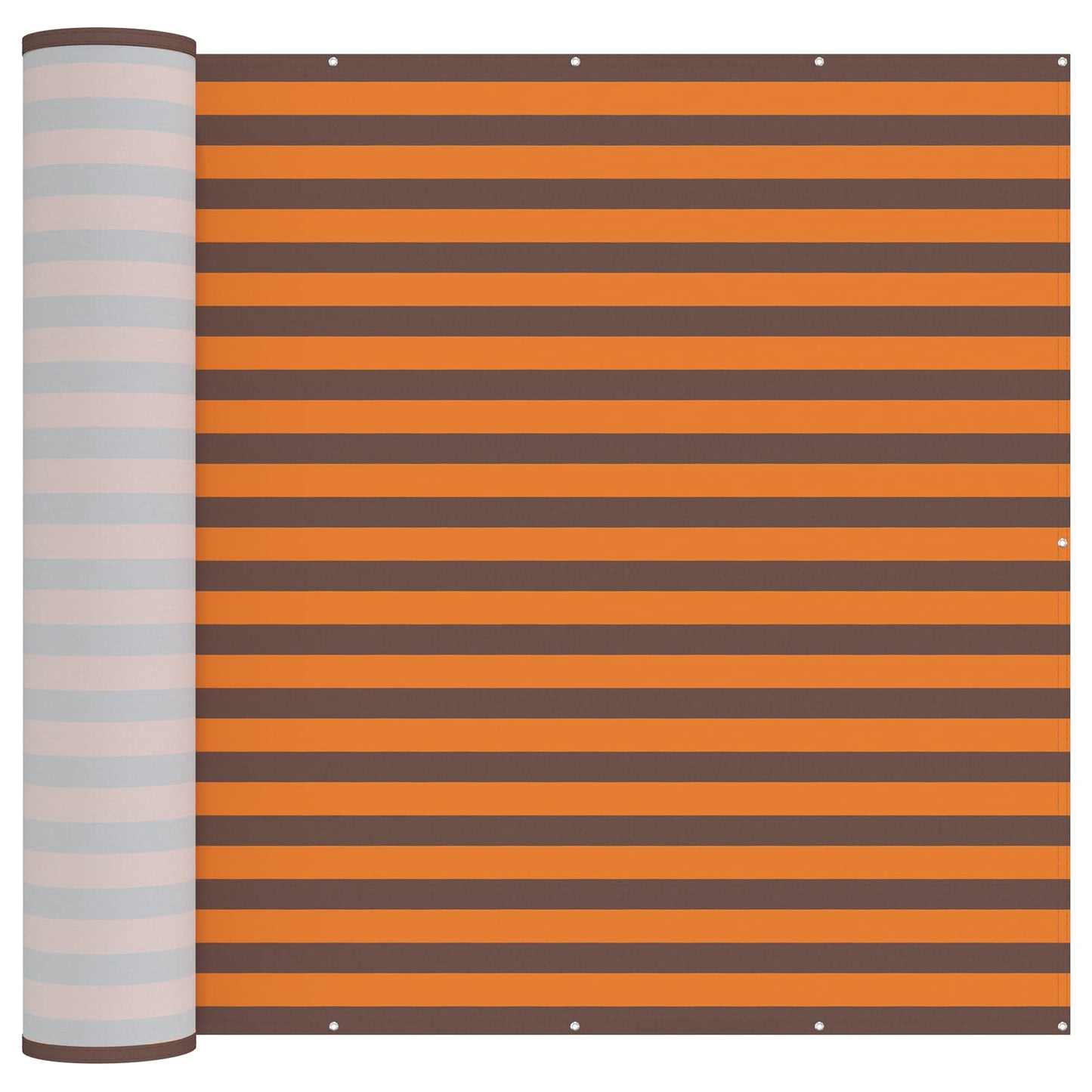 Balkon Sichtschutz 180 x 400 cm Stoff mit PU-Beschichtung