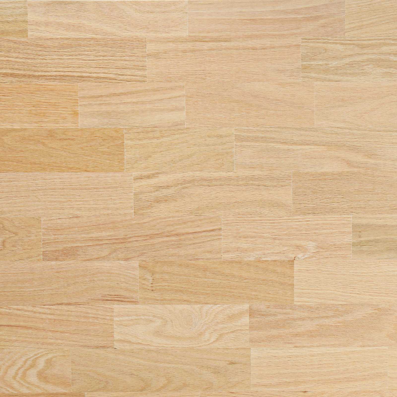 Schreibtisch Schwarz und Natur 120 x 60 cm Massivholz Eiche