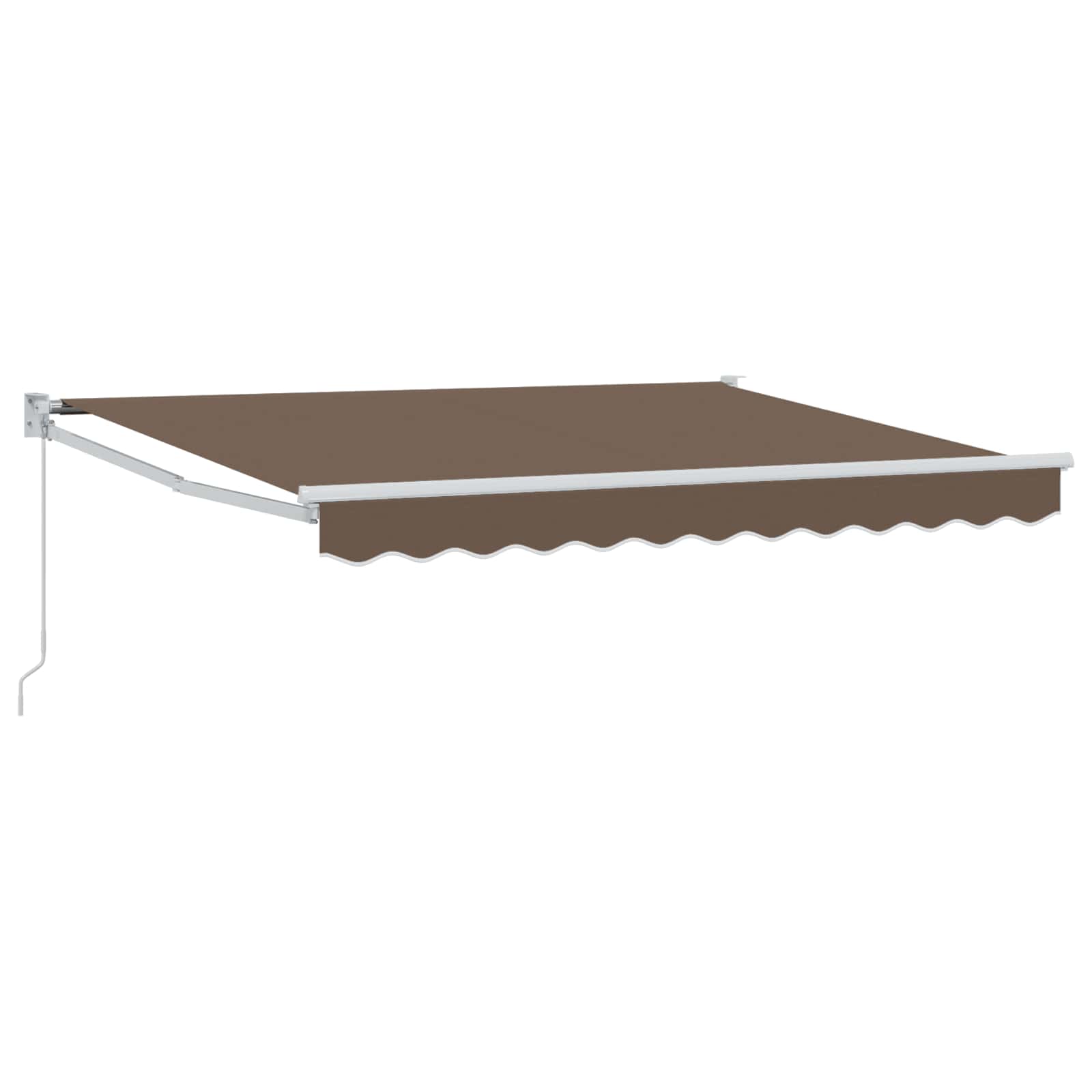 Ausziehbare Markise Taupe 3,5 x 2,5 m