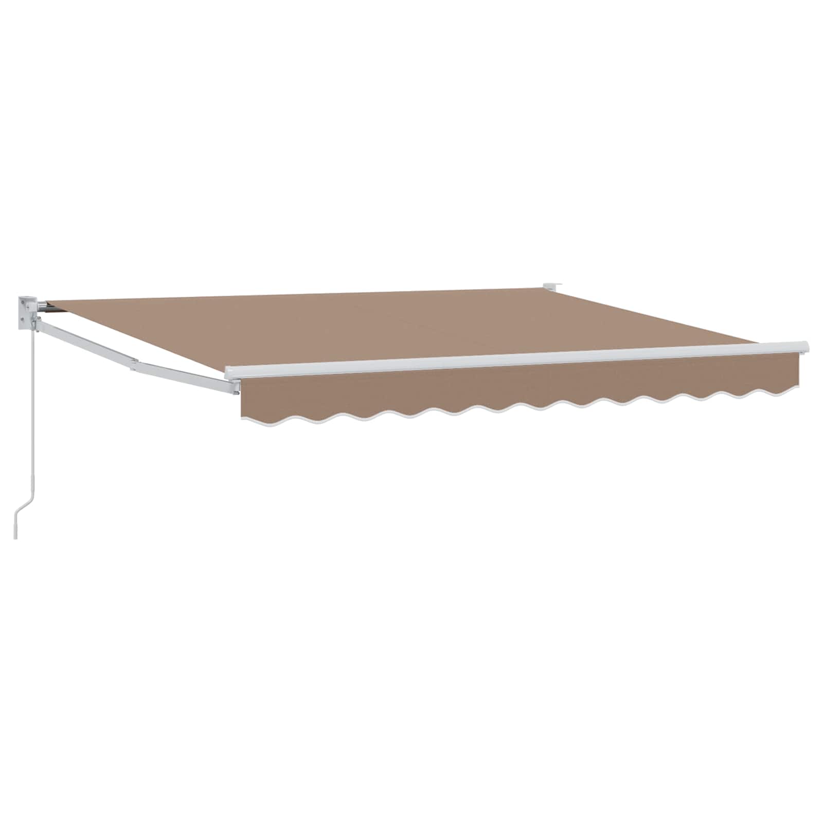 Ausziehbare Markise Taupe 3,5 x 2,5 m