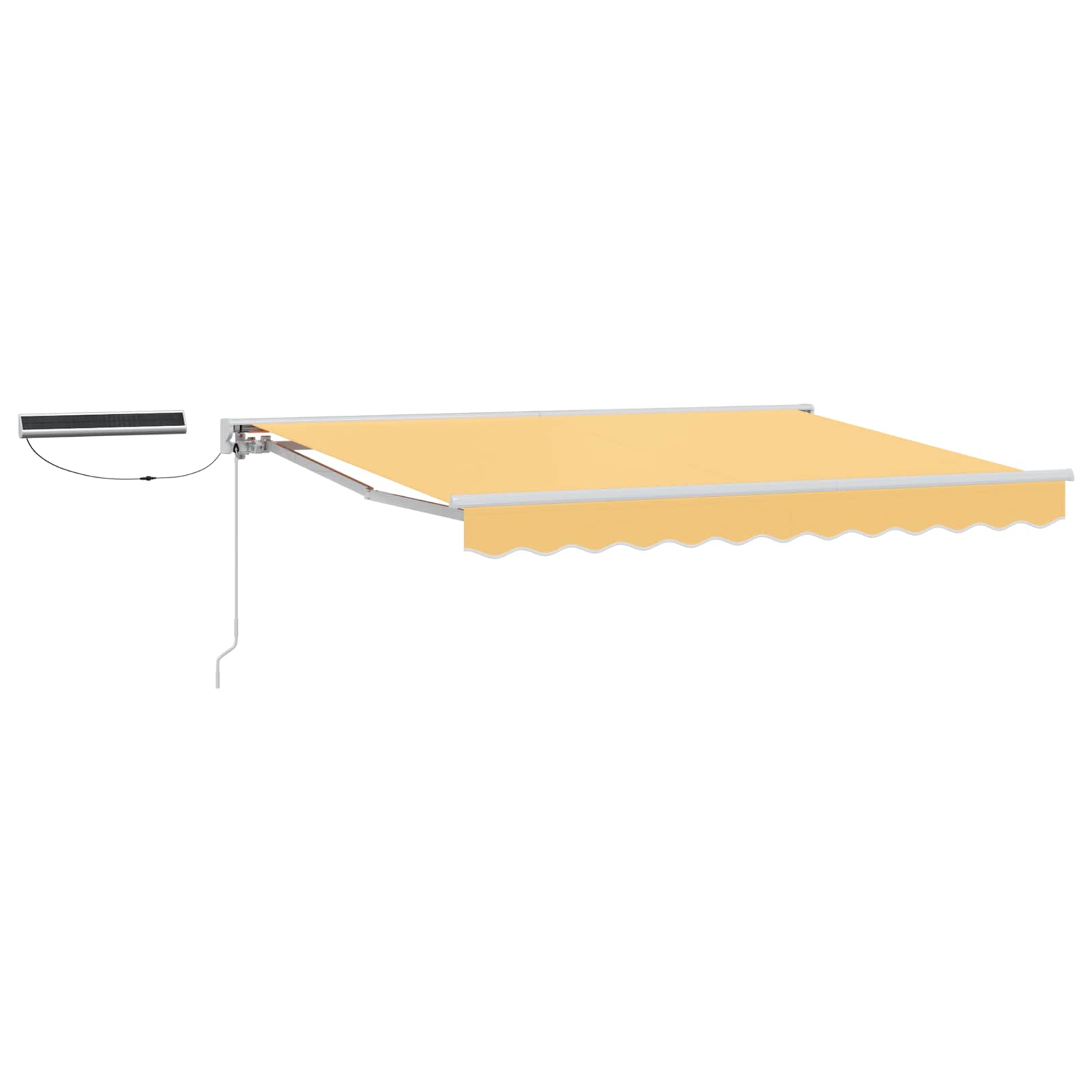 Elektrische ausziehbare Markise Sand 4,5 × 3 m