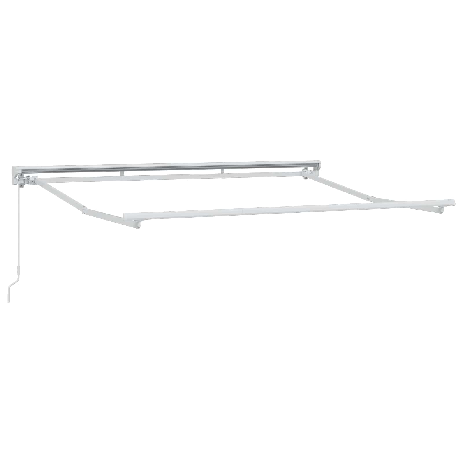 Manuell einziehbare Markise Taupe 5 x 3 m