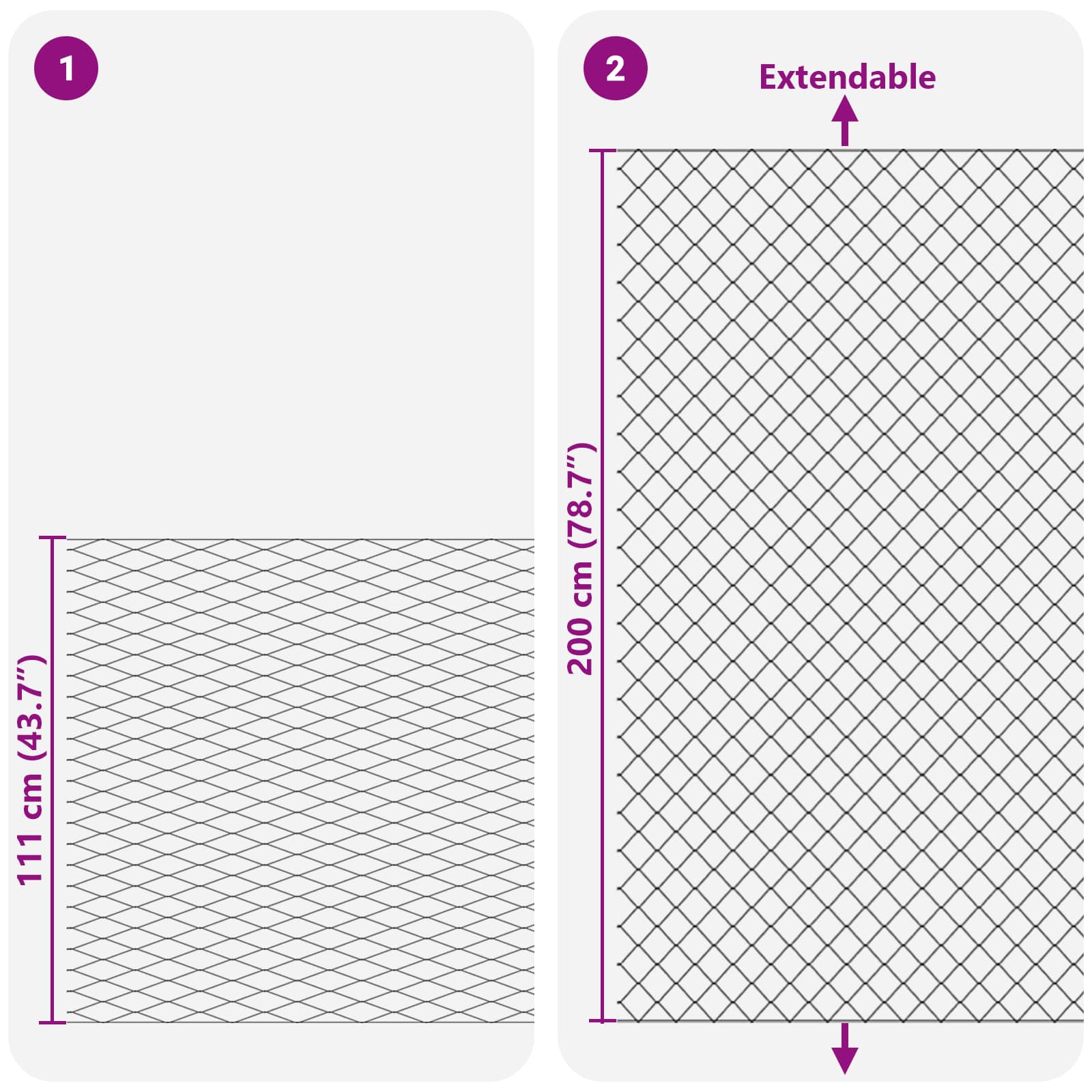 Maschendrahtzaun 2 x 10 m Glas Verzinkt