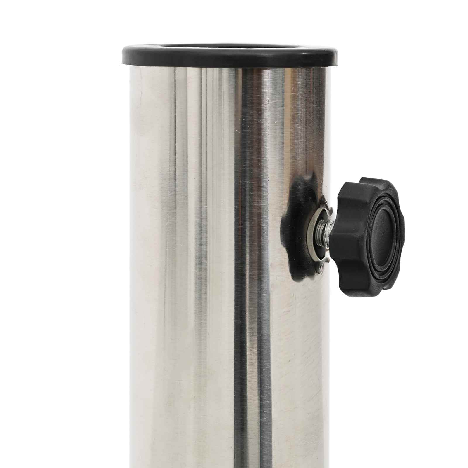 Granitsockel mit Rollen für 40-50 mm Pfosten 29 kg Schwarz