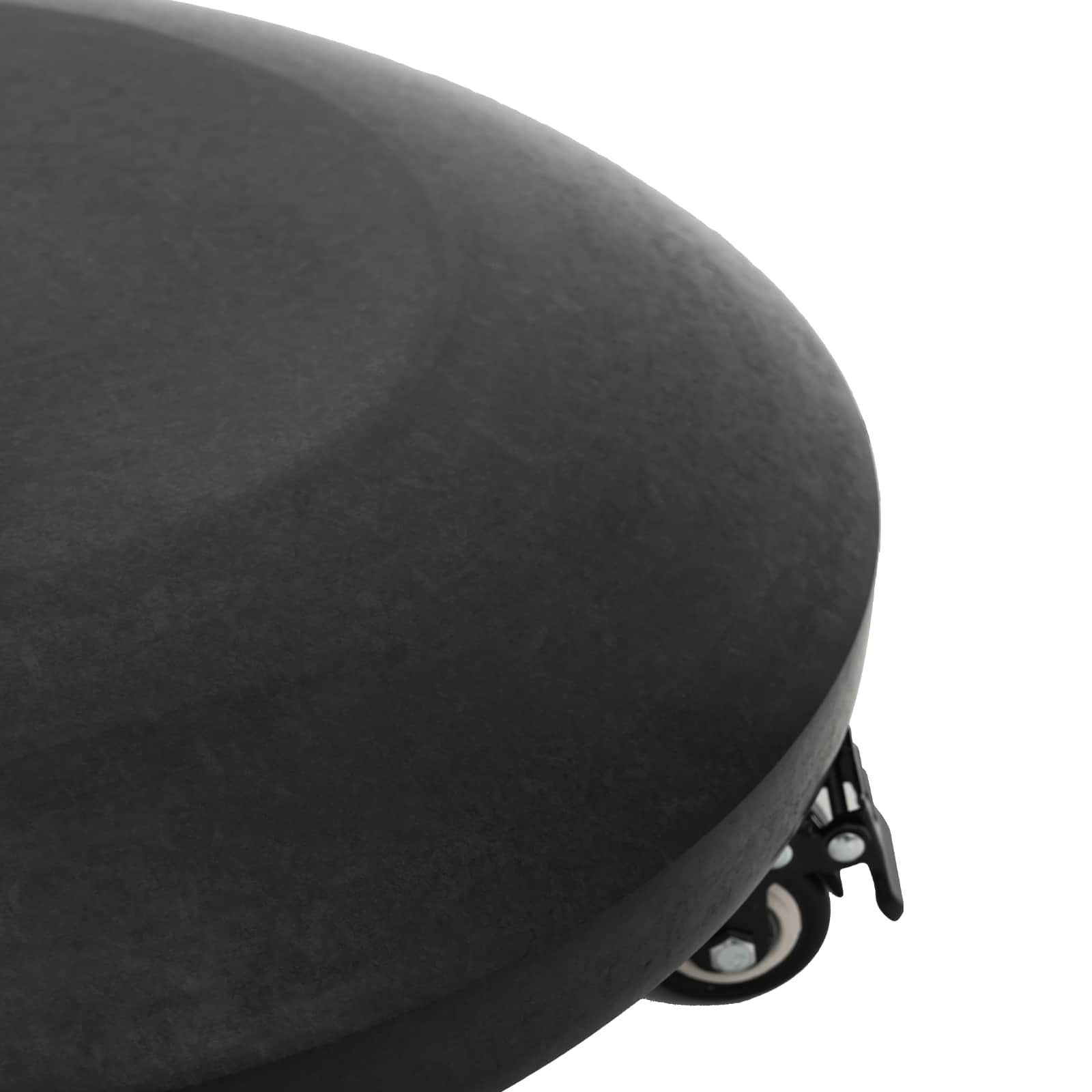Granitsockel mit Rollen für 40-50 mm Pfosten 29 kg Schwarz
