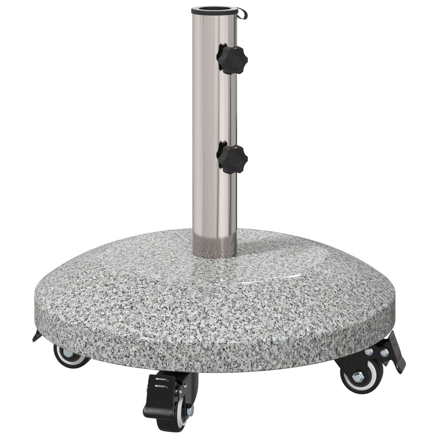 Granite Schirmbasis mit Rädern für 4-5 cm Stange 27.2 kg Grau