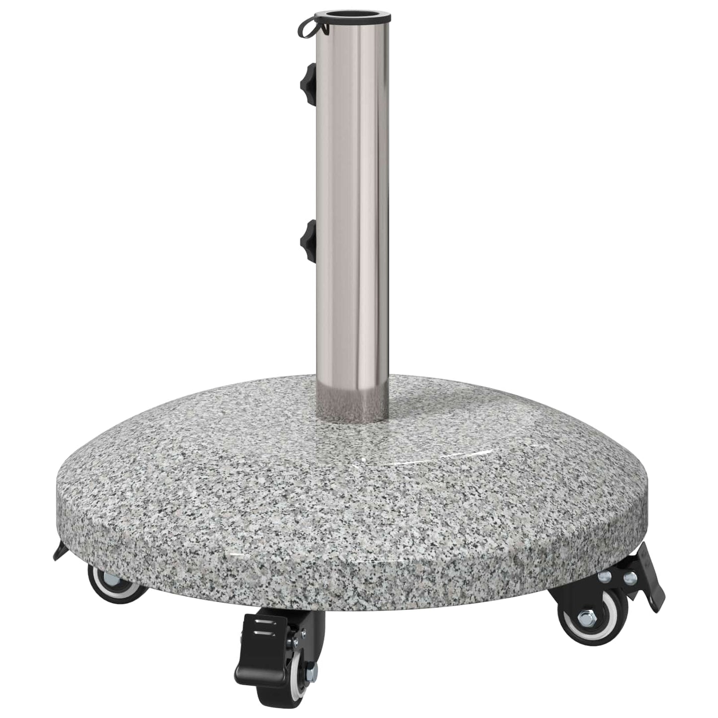 Granite Schirmbasis mit Rädern für 4-5 cm Stange 27.2 kg Grau