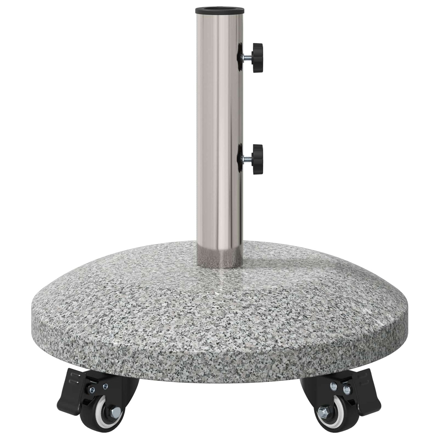 Granite Schirmbasis mit Rädern für 4-5 cm Stange 27.2 kg Grau