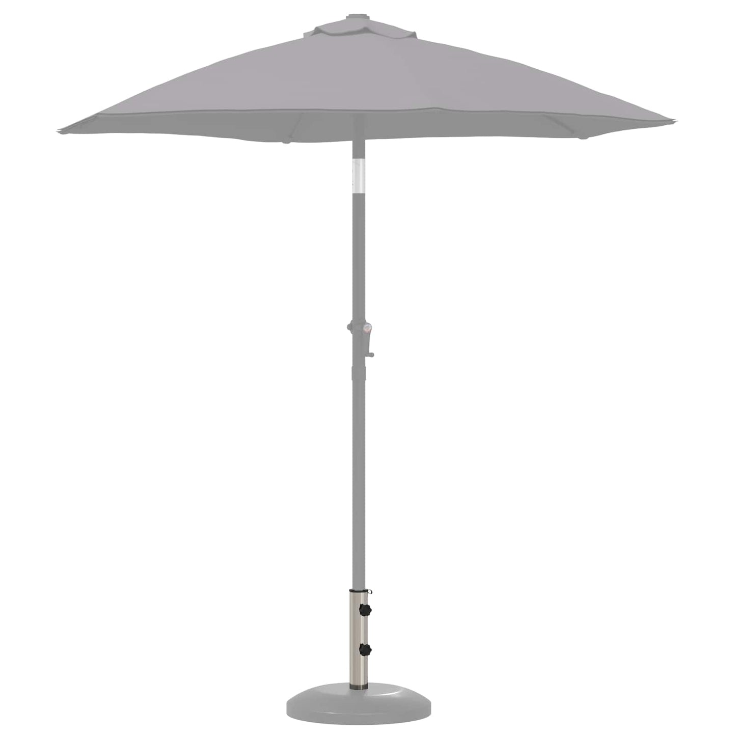 Parasol Fußrohr 0.63 kg Natürlicher Edelstahl Edelstahl