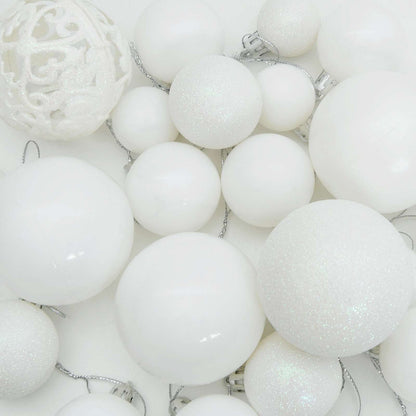 Künstlicher klappbarer Weihnachtsbaum Weiß 120 cm PVC und Stahl