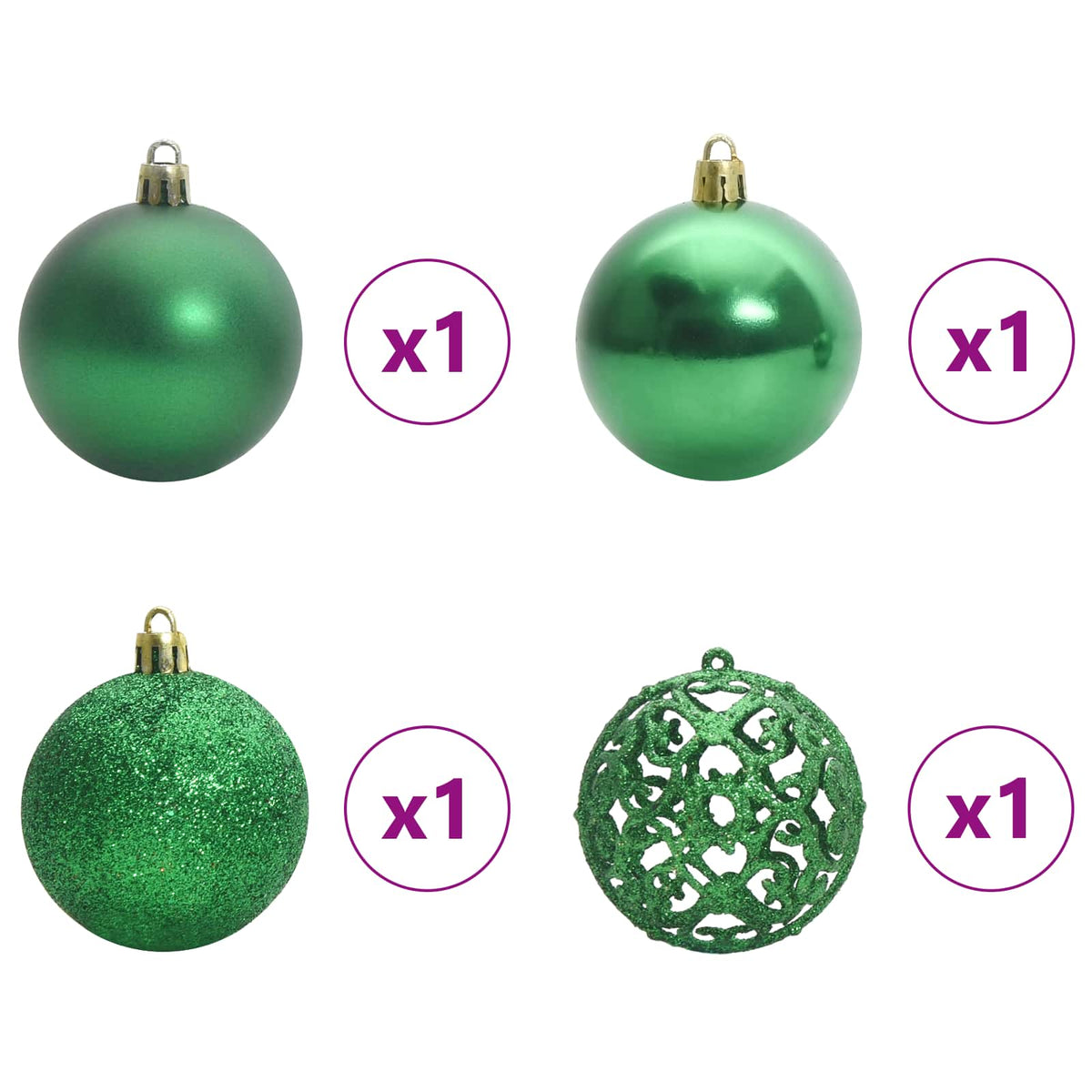 Künstlicher klappbarer Weihnachtsbaum Weiß 150 cm PVC und Stahl