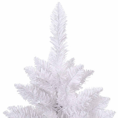 Künstlicher klappbarer Weihnachtsbaum Weiß 270 cm PVC und Stahl