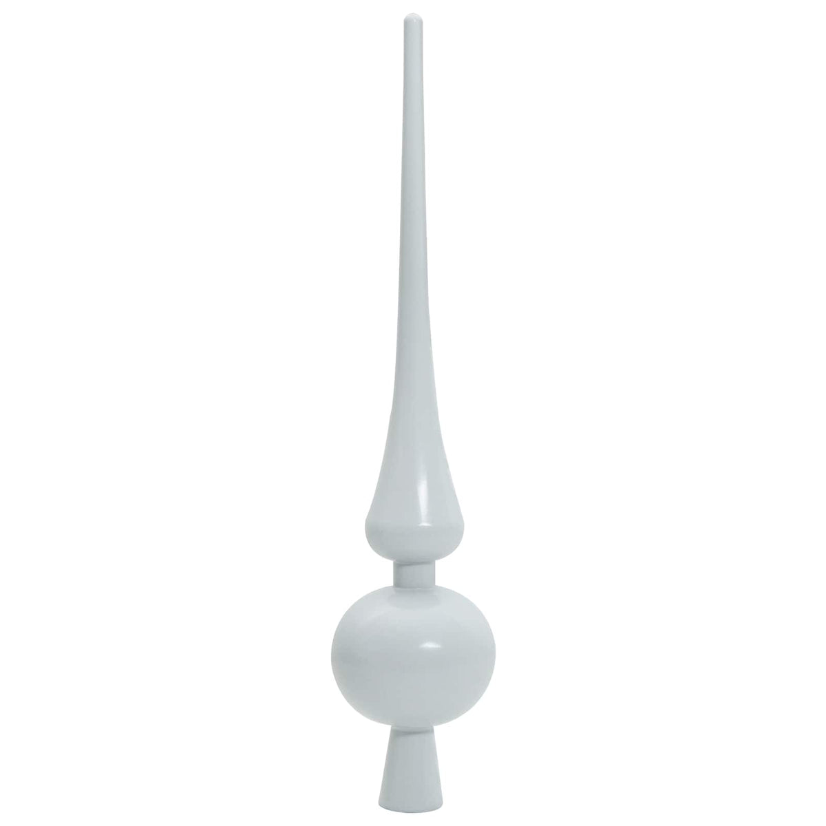 Künstlicher Weihnachtsbaum Weiß 120 cm PVC und Stahl