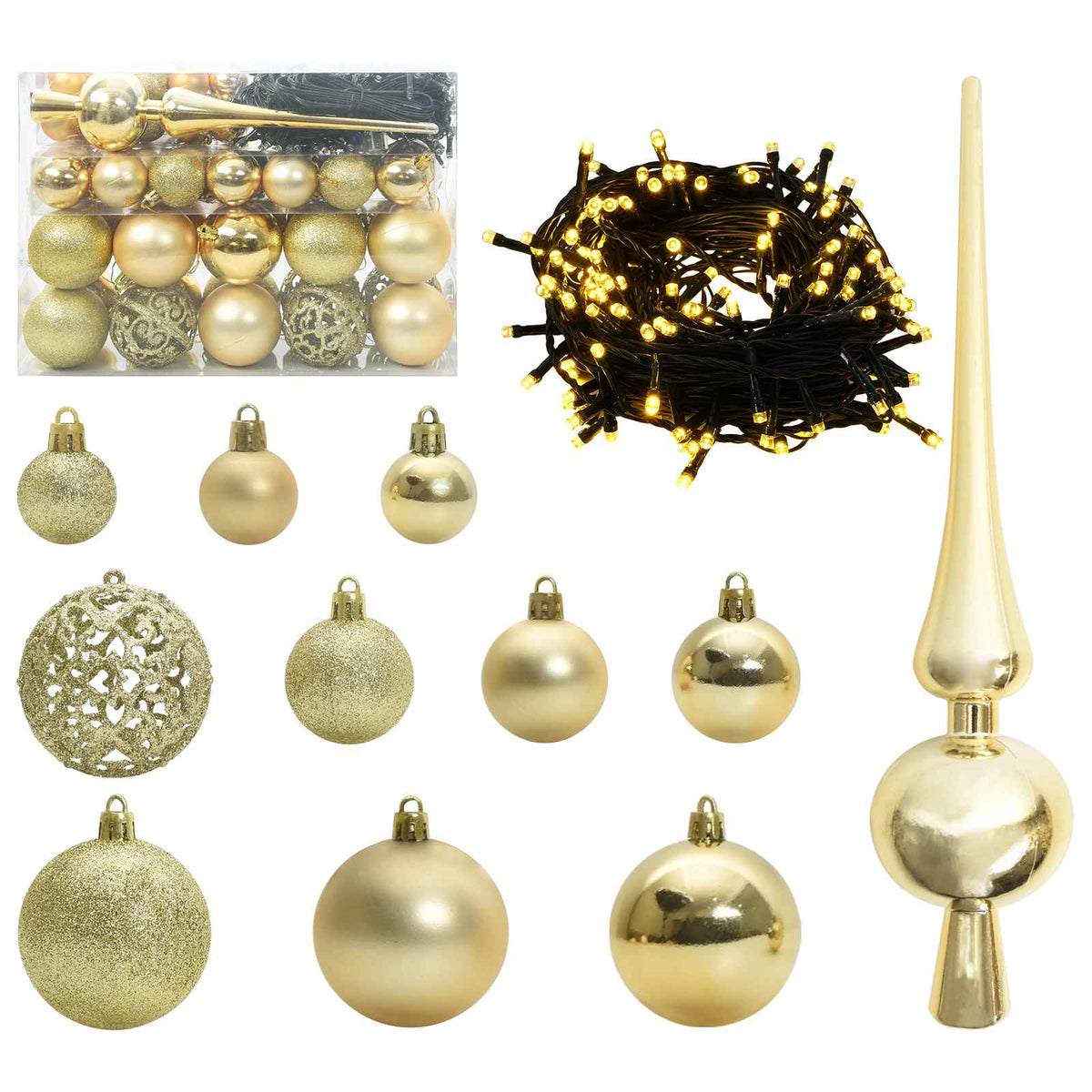 Künstlicher Weihnachtsbaum Weiß 120 cm PVC und Stahl