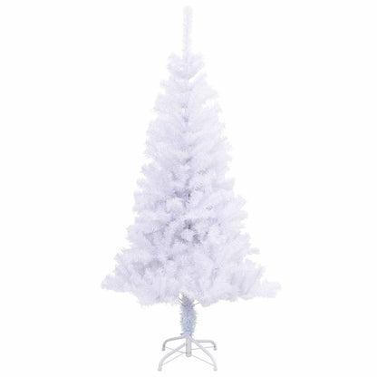 Künstlicher Weihnachtsbaum Weiß 150 cm PVC und Stahl