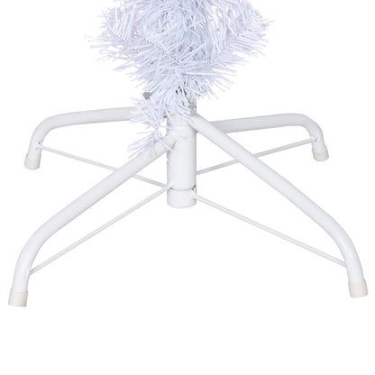 Künstlicher Weihnachtsbaum Weiß 120 cm PVC und Stahl