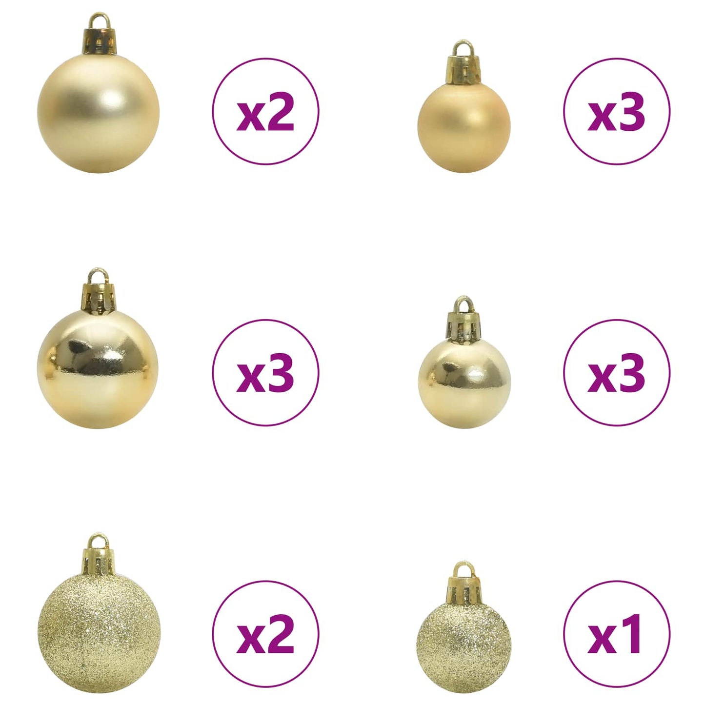 Künstlicher Weihnachtsbaum Weiß 150 cm PVC und Stahl
