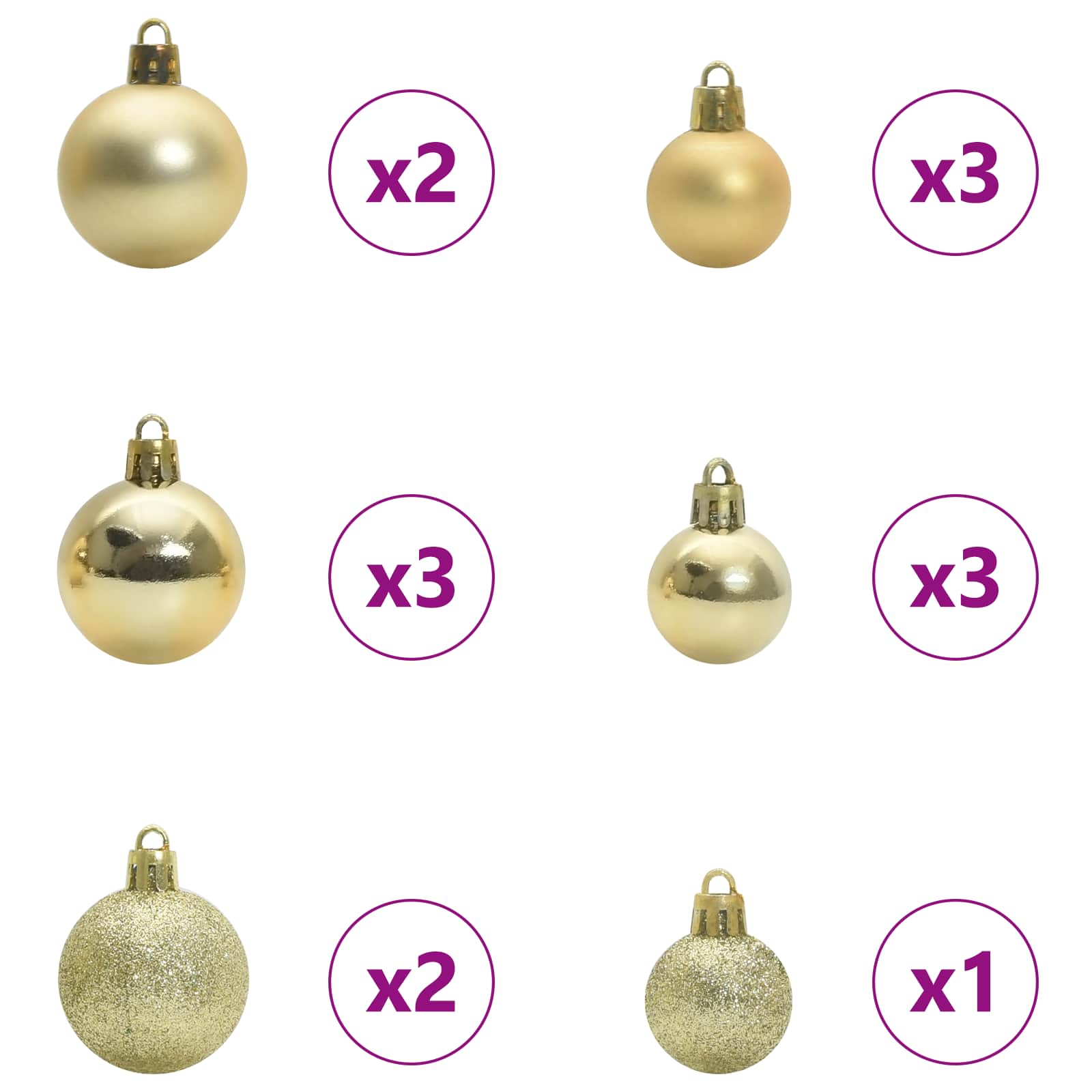 Künstlicher Weihnachtsbaum Weiß 150 cm PVC und Stahl