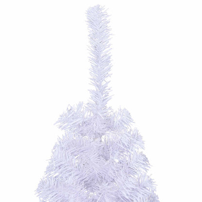 Künstlicher Weihnachtsbaum Weiß 150 cm PVC und Stahl