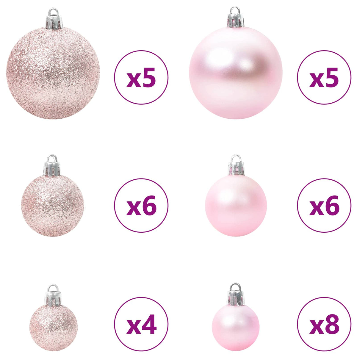 Künstlicher Weihnachtsbaum Weiß 150 cm PVC und Stahl