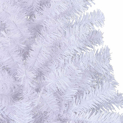 Künstlicher Weihnachtsbaum Weiß 180 cm PVC und Stahl