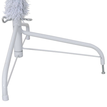 Künstlicher Weihnachtsbaum Weiß 180 cm PVC und Stahl