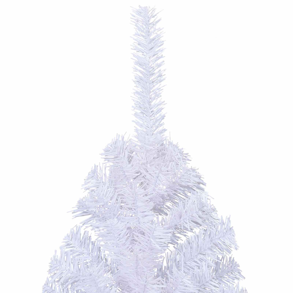 Künstlicher Weihnachtsbaum Weiß 180 cm PVC und Stahl