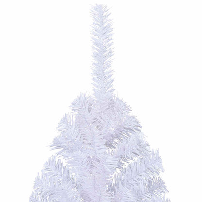 Künstlicher Weihnachtsbaum Weiß 180 cm PVC und Stahl