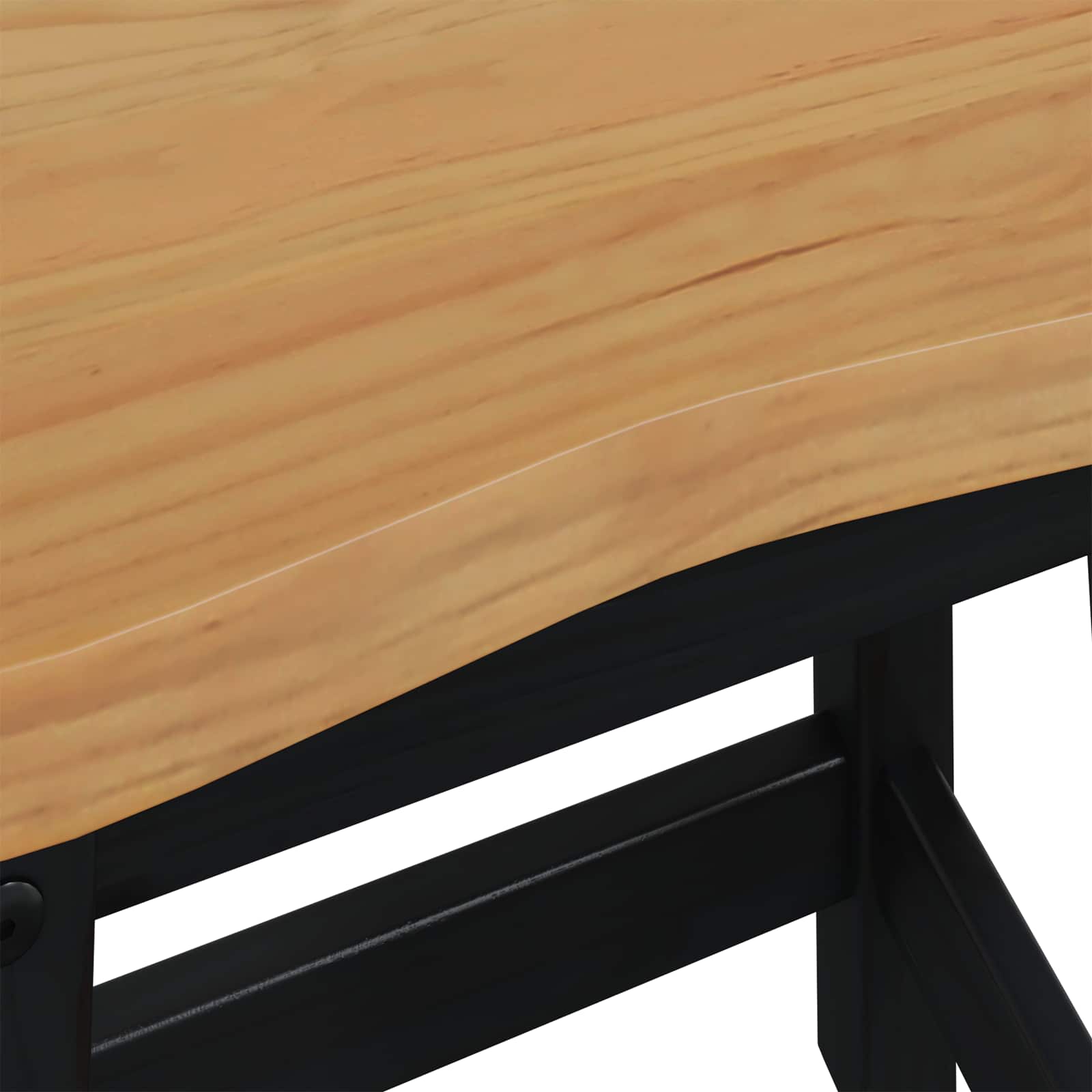 Barhocker EKAI 2 stk. Schwarz 40 x 29 x 45,5 cm