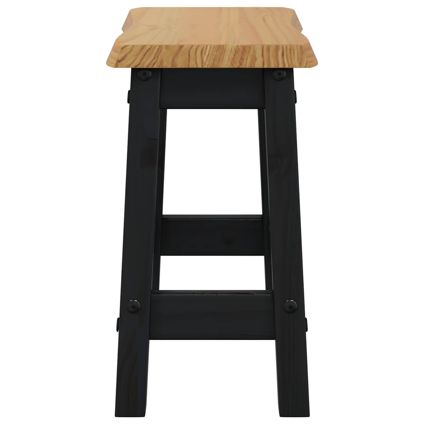 Barhocker EKAI 2 stk. Schwarz 40 x 29 x 45,5 cm
