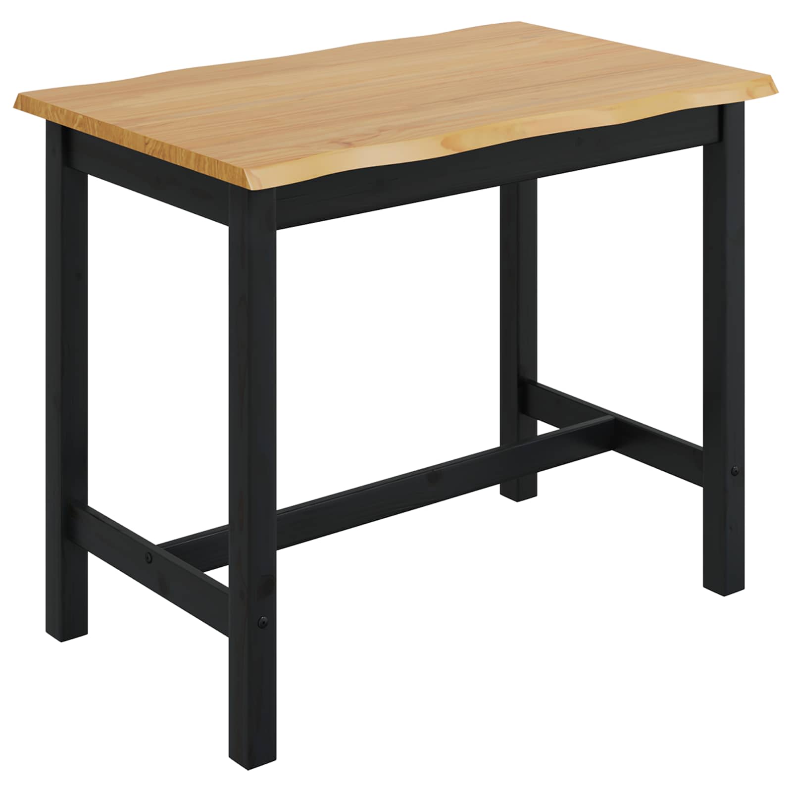 Hohe Bar-Tisch EKAI Schwarz 112 x 70 x 91 cm