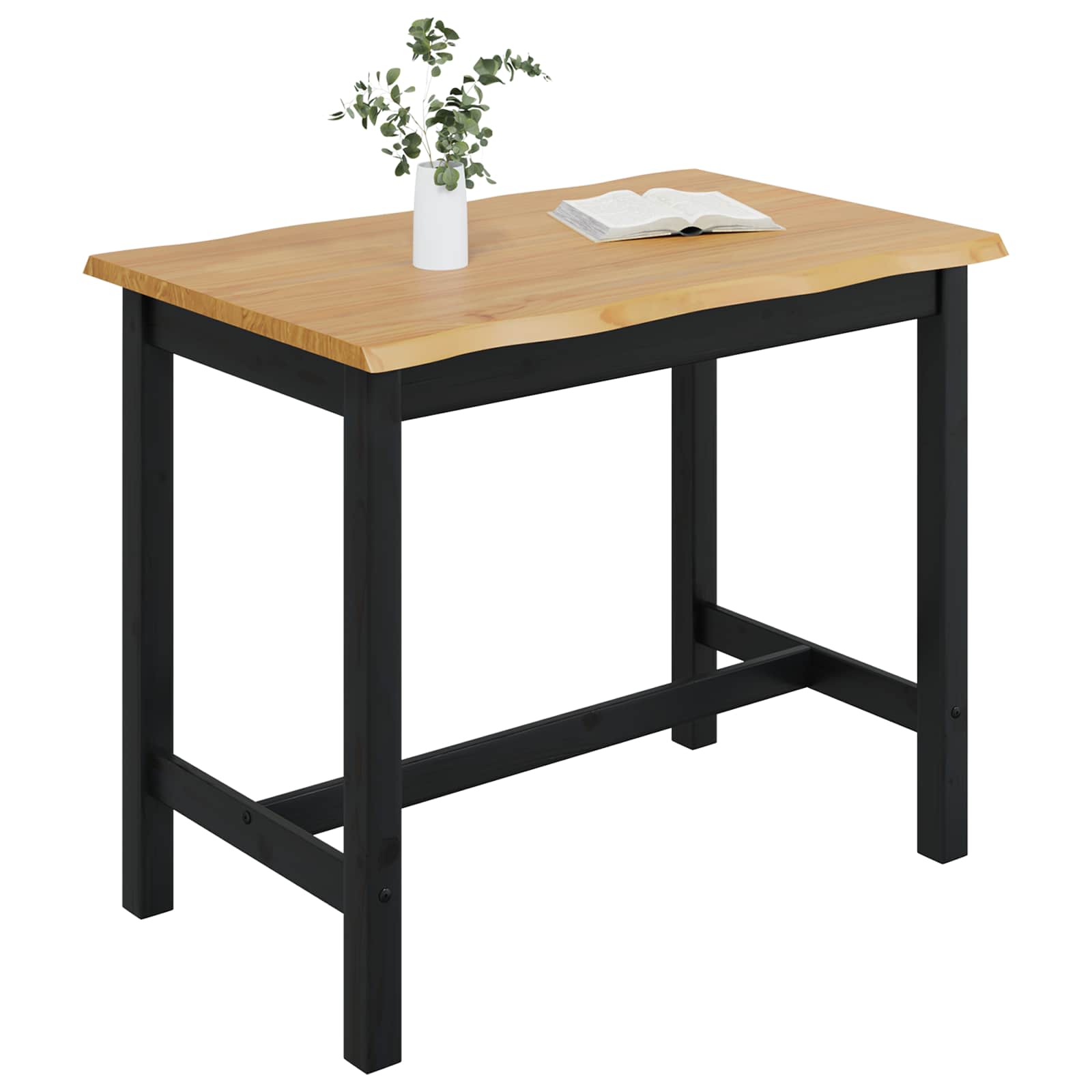 Hohe Bar-Tisch EKAI Schwarz 112 x 70 x 91 cm