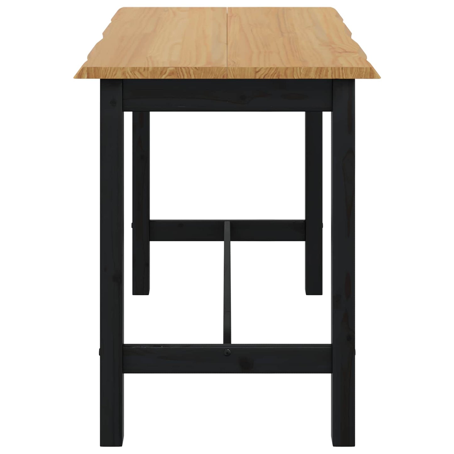 Hohe Bar-Tisch EKAI Schwarz 112 x 70 x 91 cm