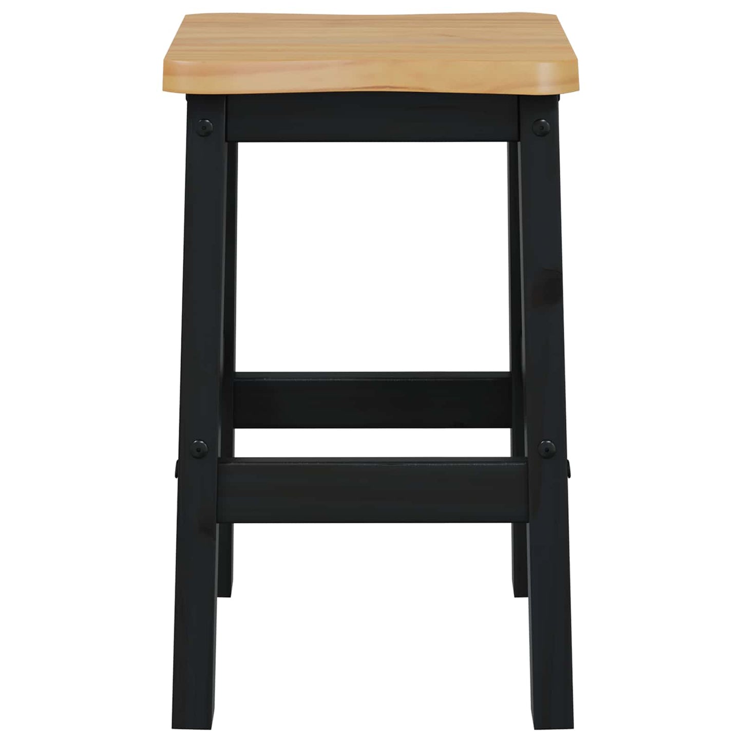 Hoher Barhocker EKAI 2 stk. Schwarz 40 x 29 x 63 cm