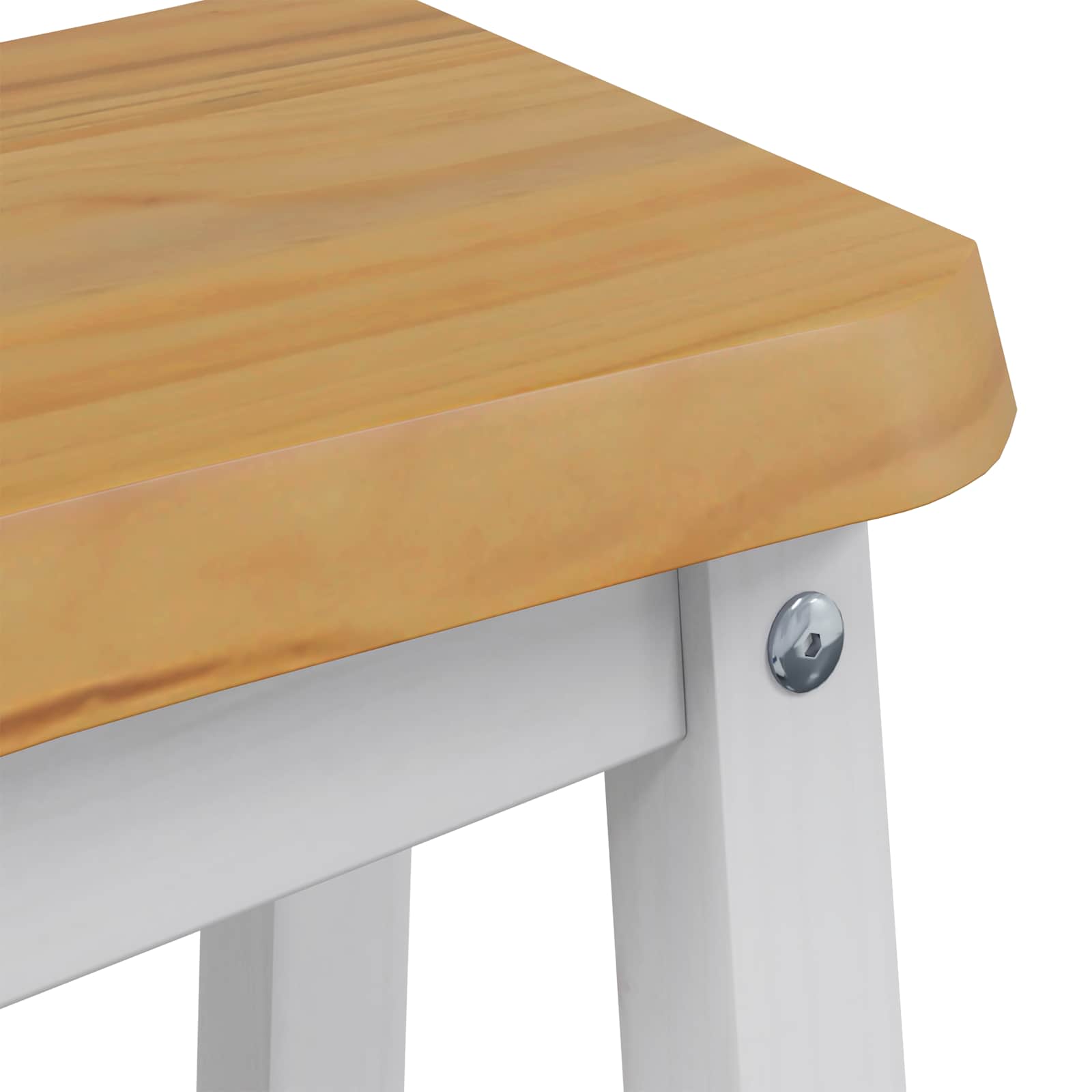 Hoher Barhocker EKAI 2 stk. Weiß 40 x 29 x 63 cm