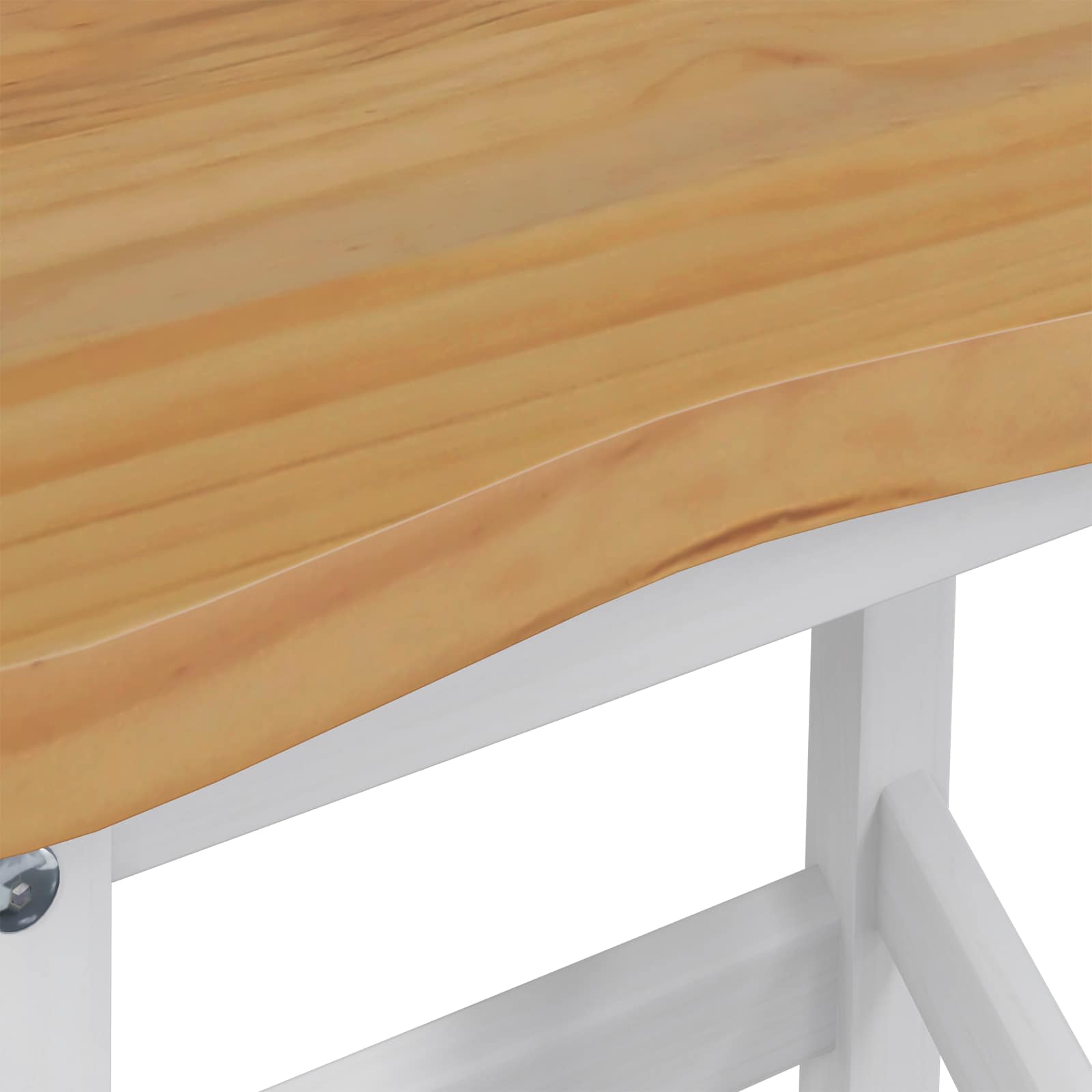 Hoher Barhocker EKAI 2 stk. Weiß 40 x 29 x 63 cm