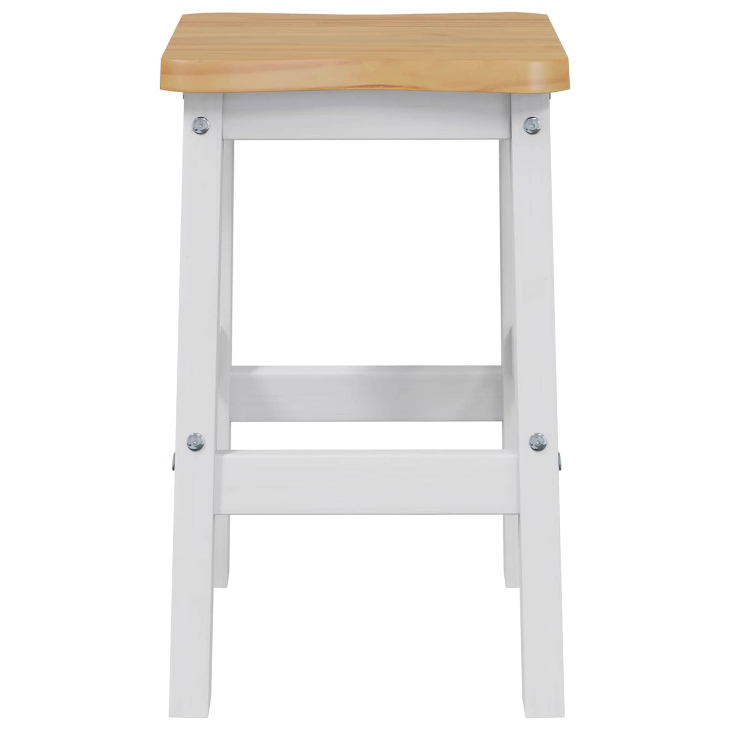 Hoher Barhocker EKAI 2 stk. Weiß 40 x 29 x 63 cm