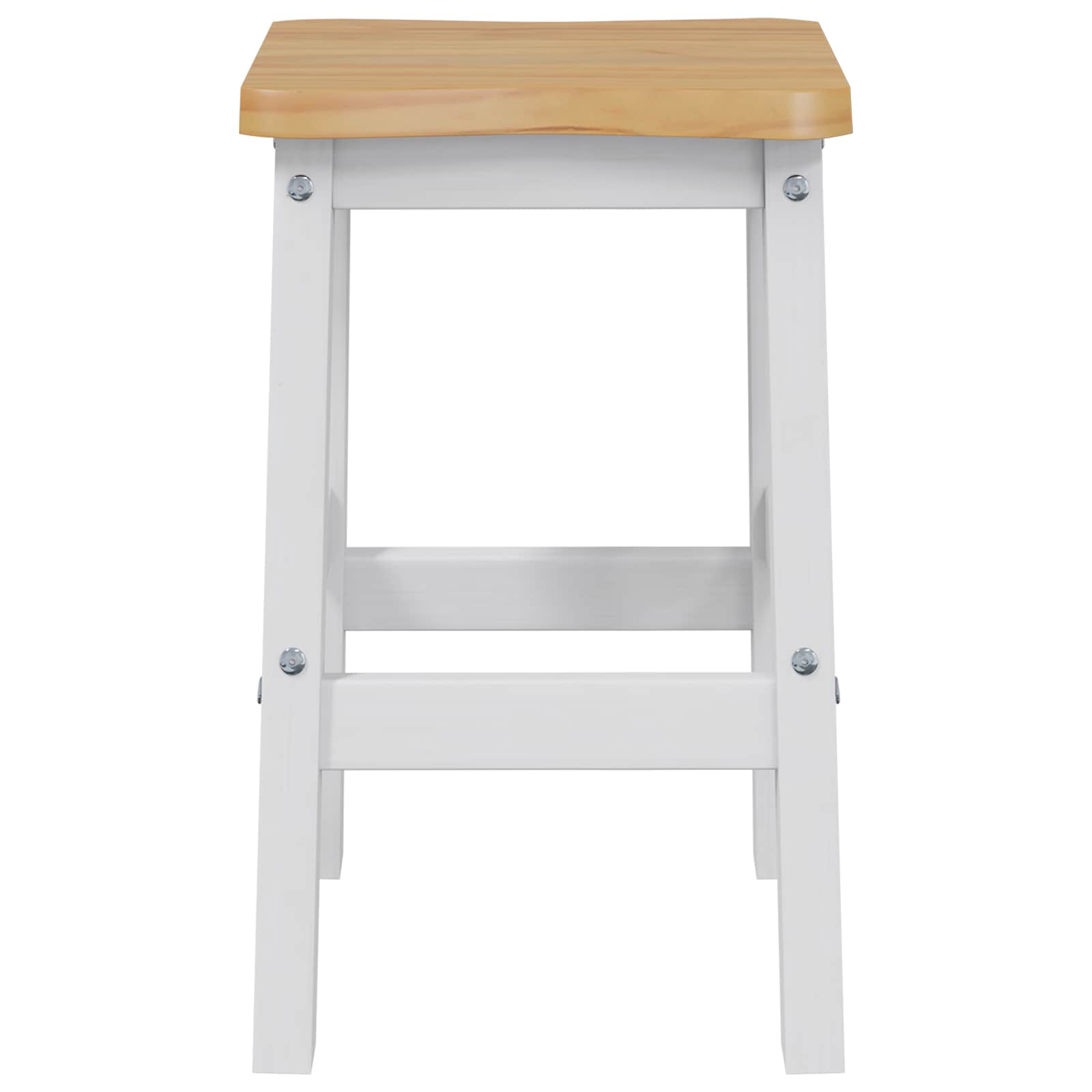 Hoher Barhocker EKAI 2 stk. Weiß 40 x 29 x 63 cm