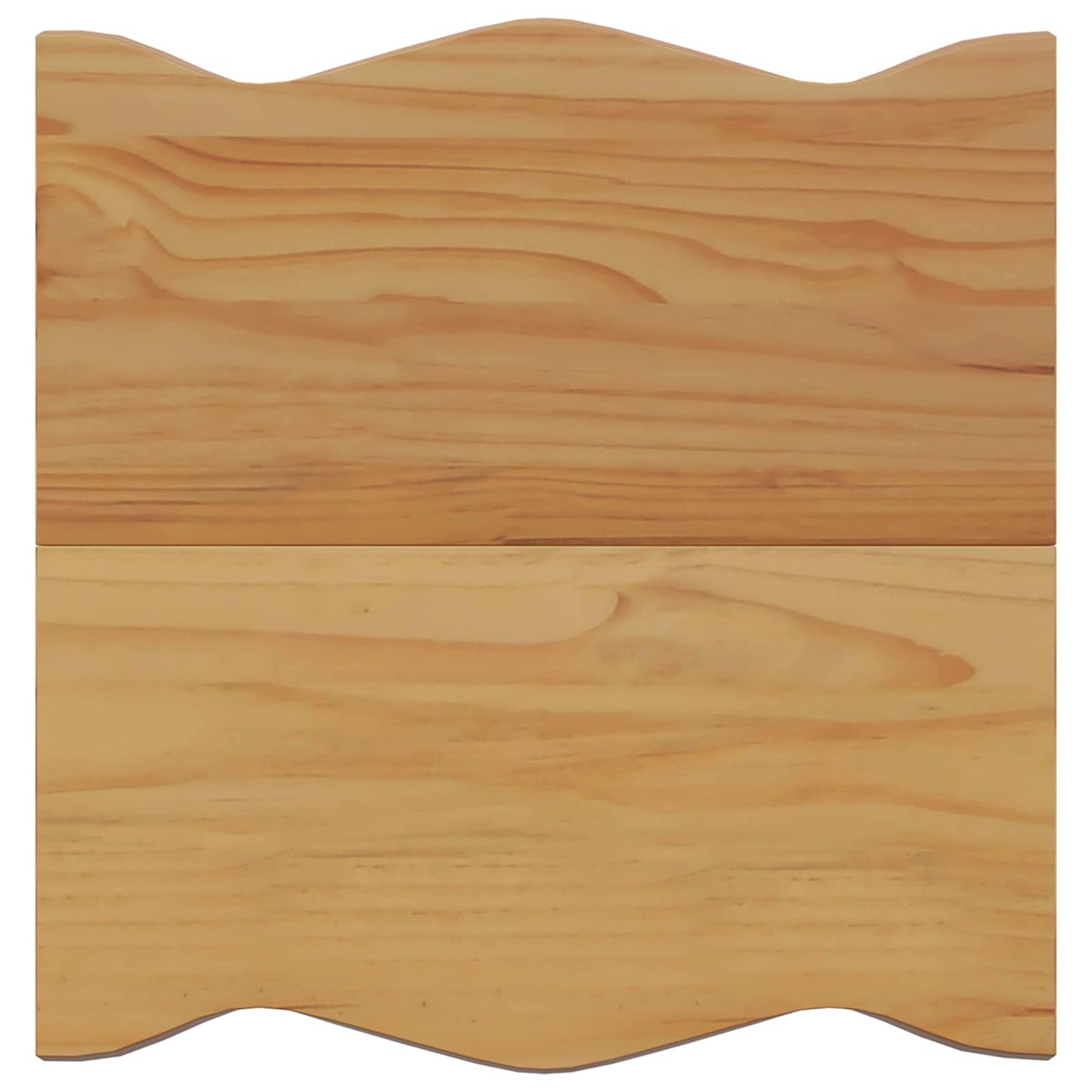 Beistelltisch EKAI Weiß 50 x 50 x 45,5 cm Massives Kiefernholz