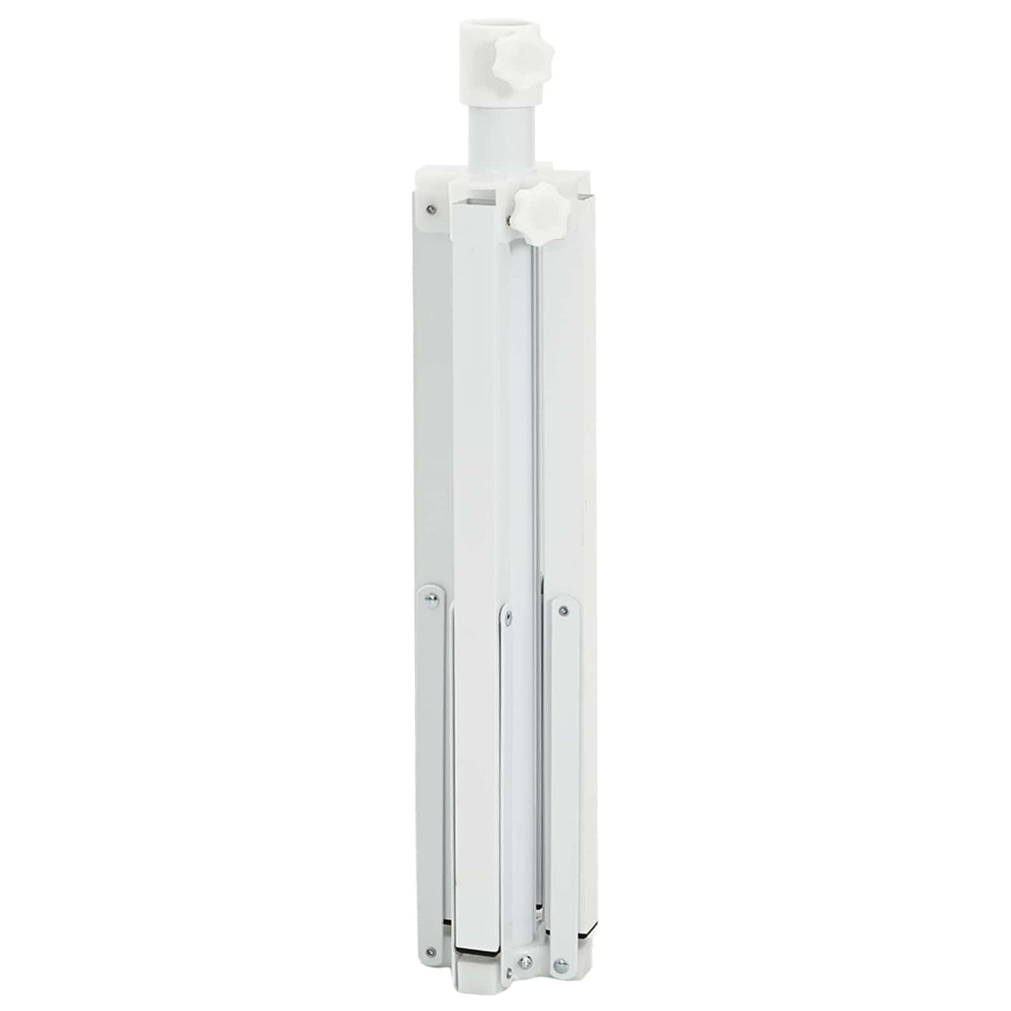Parasol Stand Weiß Stahl für 25-32 mm Stange