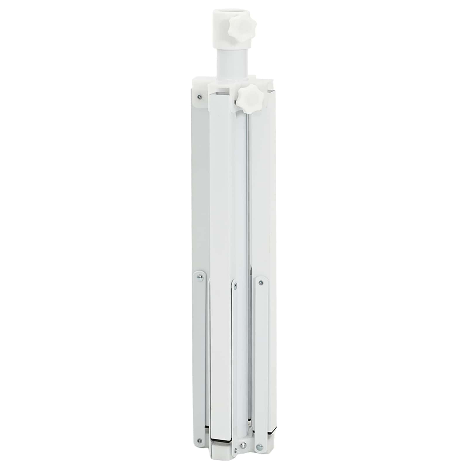 Parasol Stand Weiß Stahl für 25-32 mm Stange