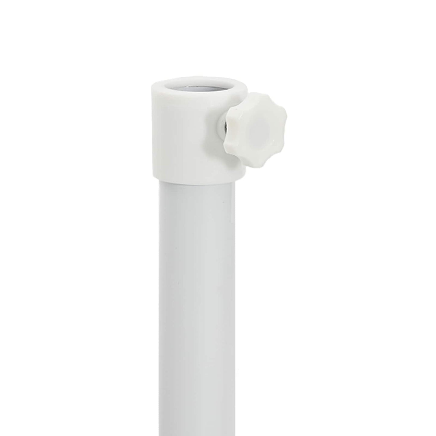Parasol Stand Weiß Stahl for 25-32 mm Pole