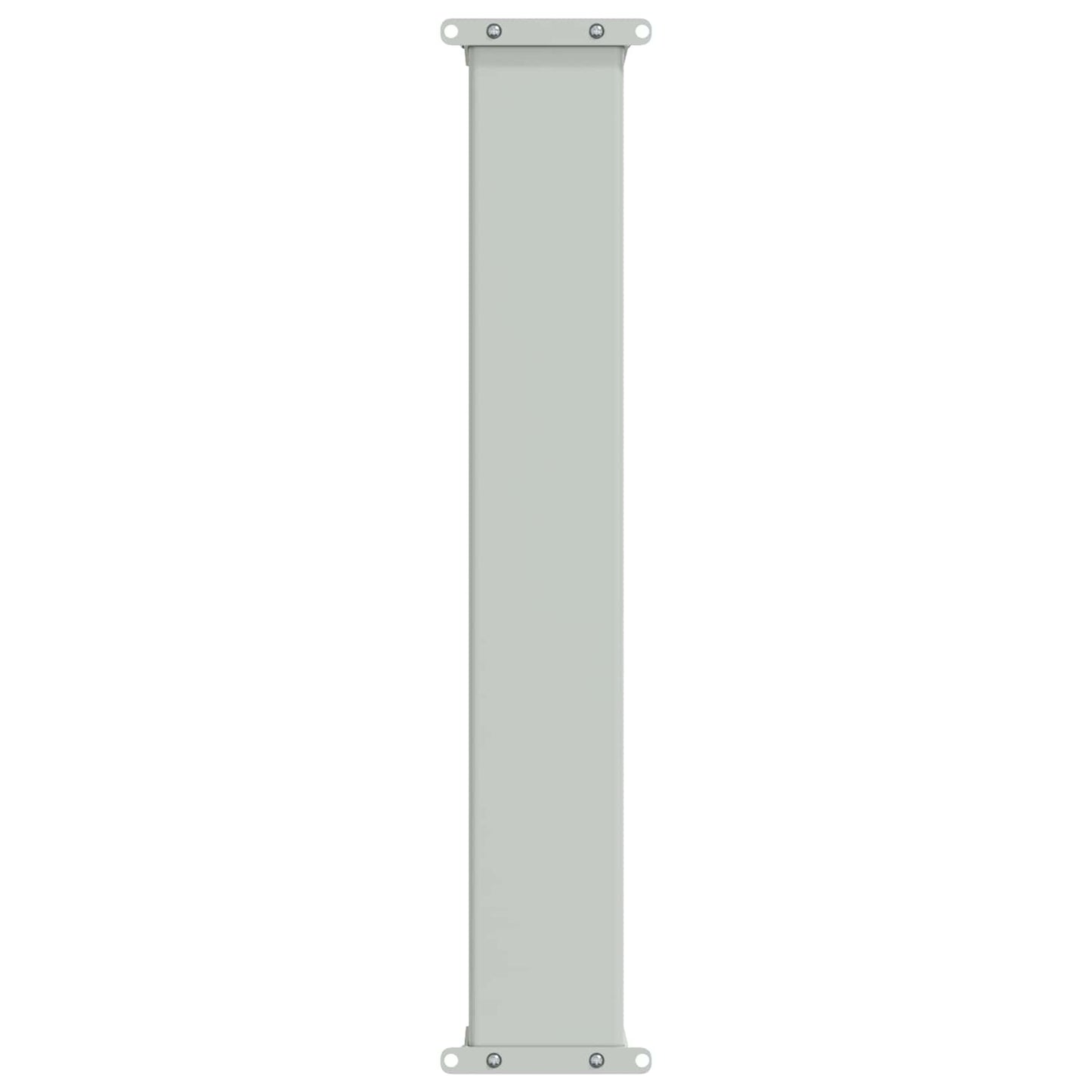 Seitenmarkise 100 x 300 cm 100% Polyester Eisen Stahl