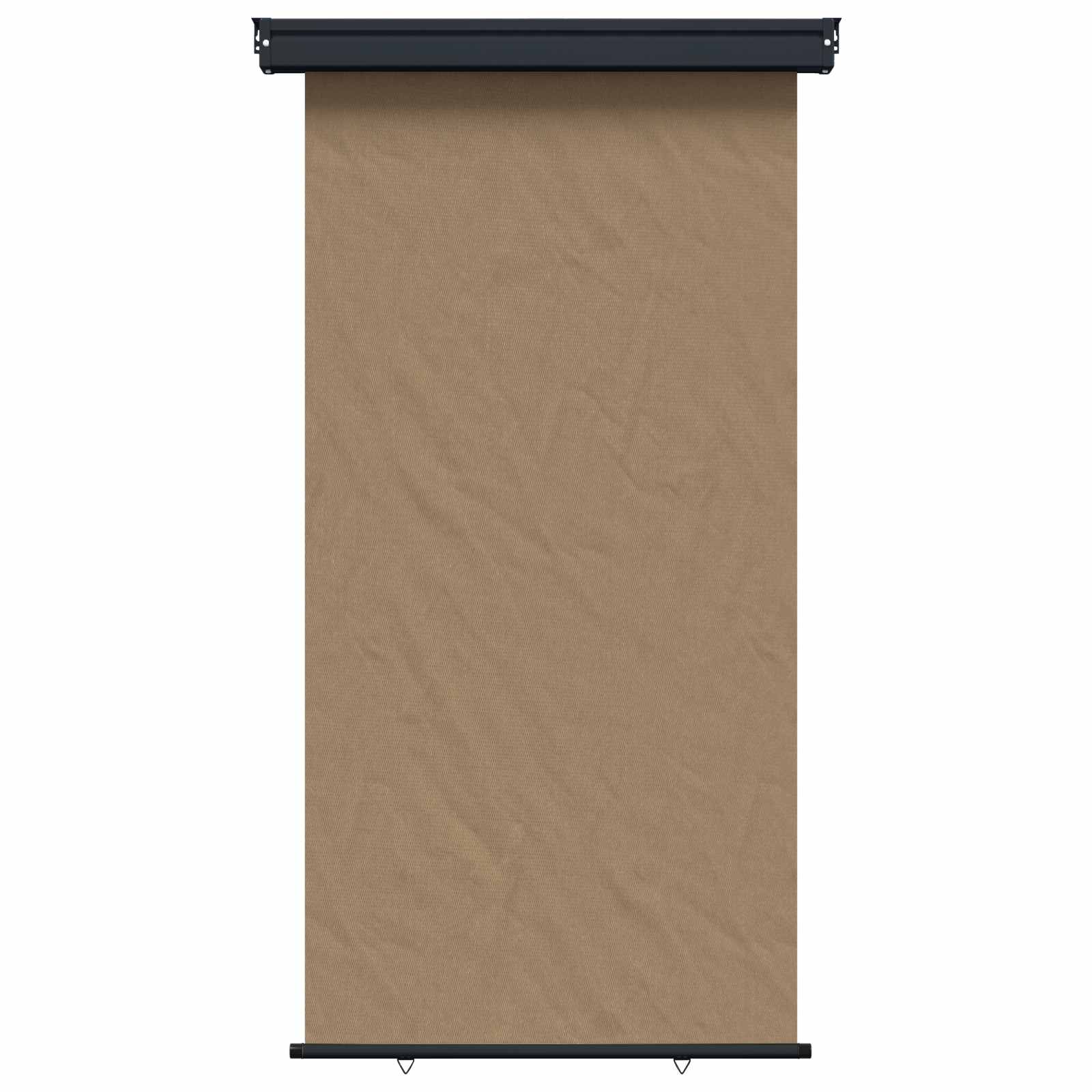 Balkon Seitenmarkise 117 x 250 cm 100% Polyester Eisen Stahl