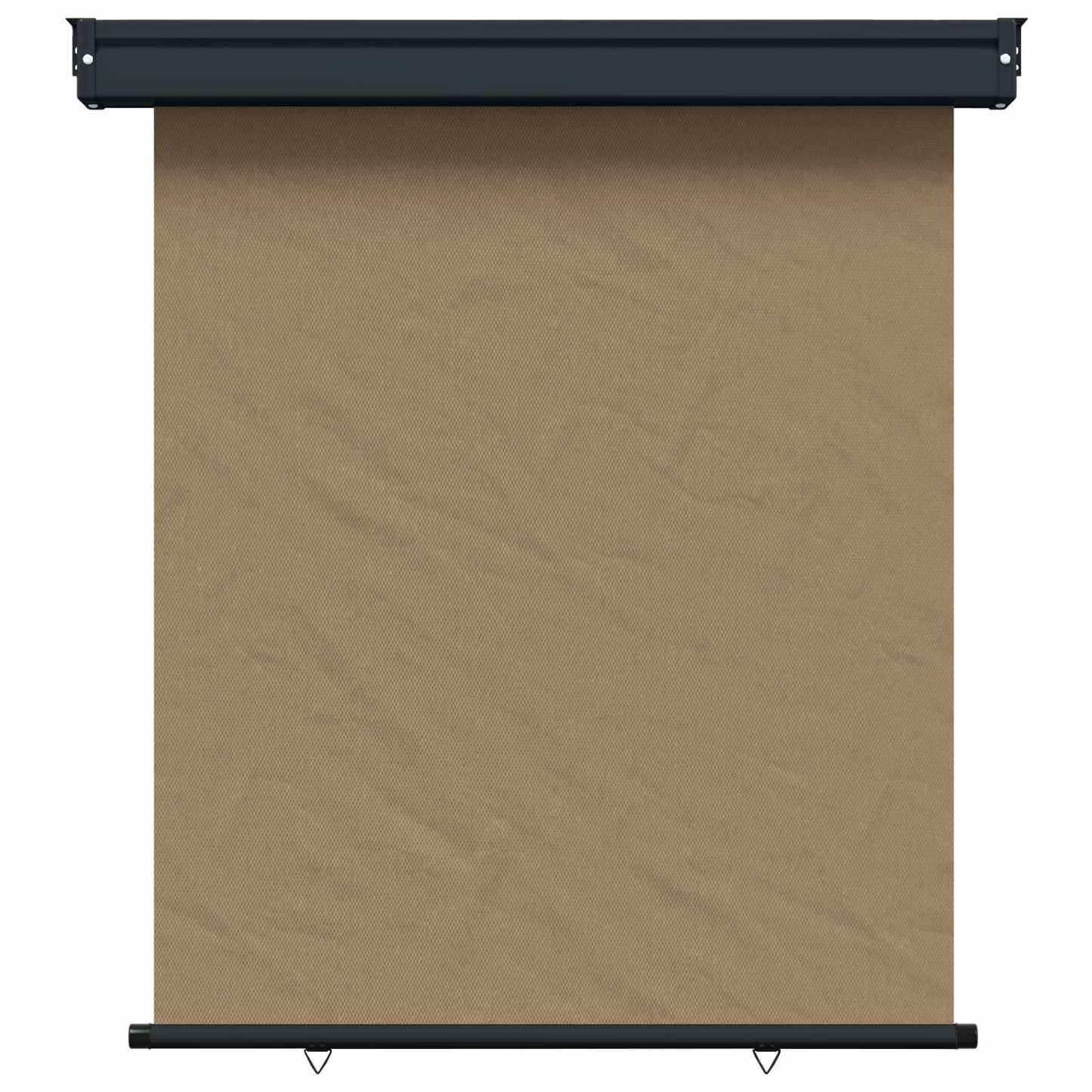 Balkon Seitenmarkise 117 x 250 cm 100% Polyester Eisen Stahl