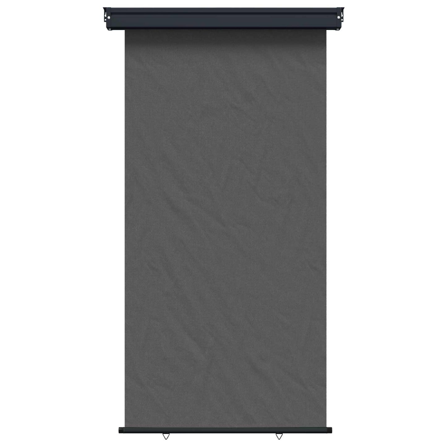 Balkon Seitenmarkise 117 x 250 cm 100% Polyester Eisen Stahl