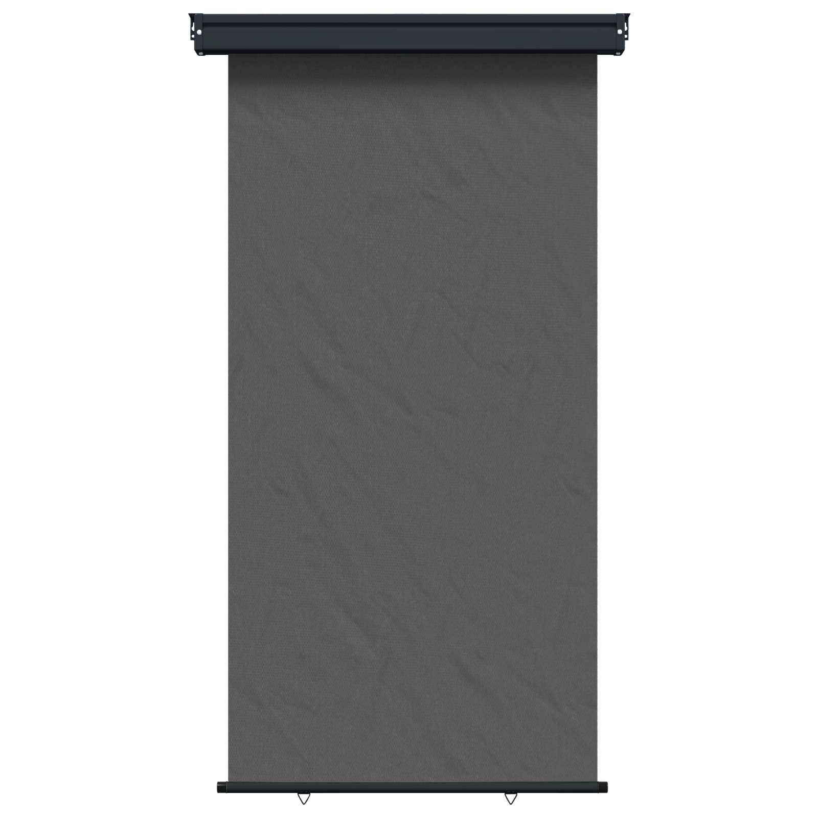 Balkon Seitenmarkise 117 x 250 cm 100% Polyester Eisen Stahl