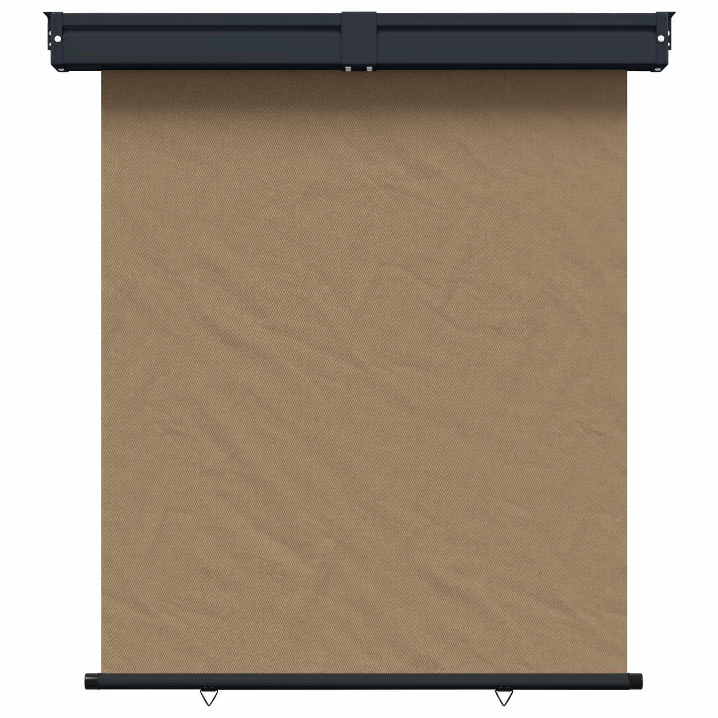 Balkon Seitenmarkise 140 x 250 cm 100% Polyester Eisen Stahl
