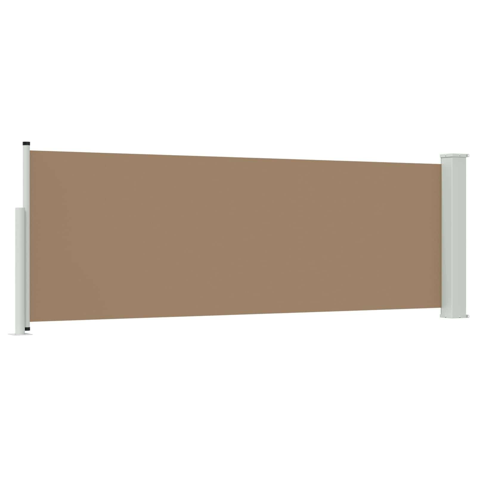 Ausziehbare Seitenmarkise 300 x 100 cm Polyester Rechteckig