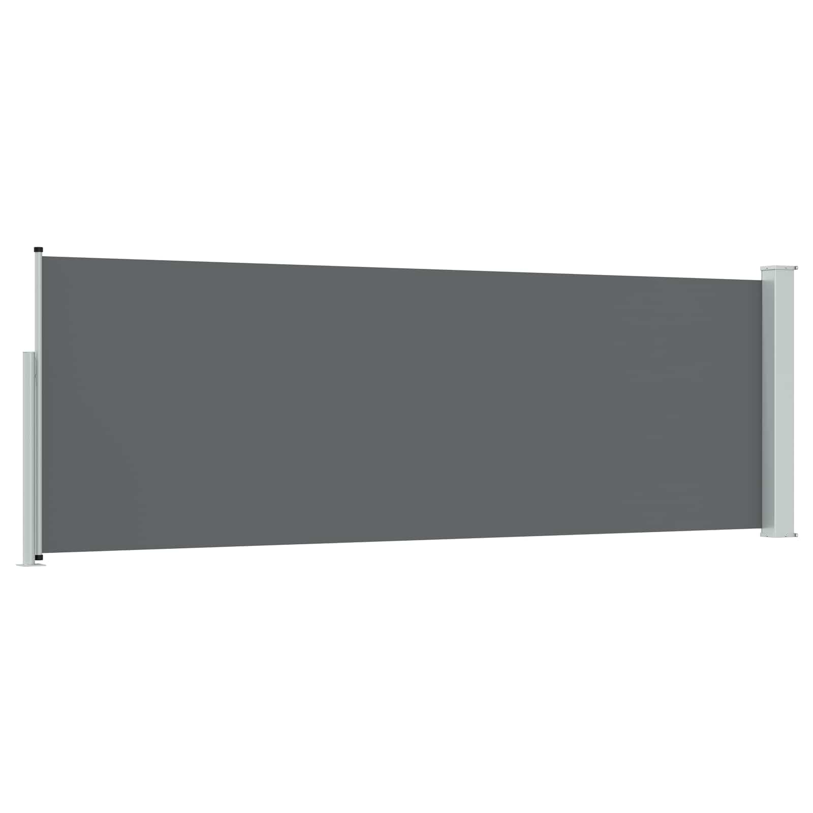 Ausziehbare Seitenmarkise 300 x 100 cm Polyester Rechteckig